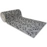 Tapete Passadeira Emborrachada Pvc Antiderrapante 0,65x3,00m Folha Grafite - 1