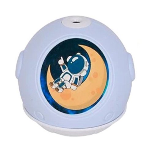Umidificador Aromatizador Astronauta Infantil Purificador de Ar Climatizador Ambiente Quarto Sala Me