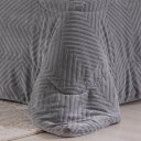 Ver imagem 4 de Edredom Casal Plush Sense Dupla Face 100% Poliéster 210x230cm Tessi Ardósia