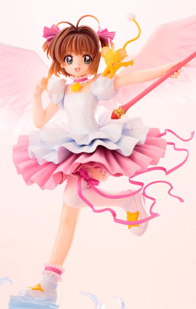 Estátua Sakura Kinomoto - Sakura Cardcaptor Anime - Artfx J - Kotobuiya Kotobukiya