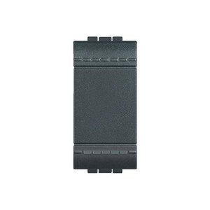 Interruptor Simples Living Light 16 Amperes Preto - Bticino