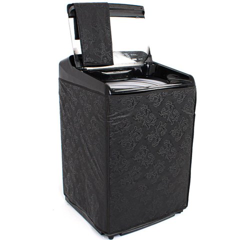 Capa Maquina de Lavar Roupas 12kg a 16kg e 18kg Corino Resistente G - Chumbo