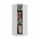 Ver imagem 4 de Roupeiro Modulado Ravi Mdf 8 Portas Reflecta 243,5x232,2cm Branco 1110