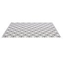 Ver imagem 3 de Tapete Capacho De Entrada 65CMX40CM Geométrico Branco Preto