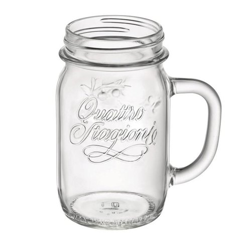 Caneca Quattro Stagioni 415 Ml Original sem Tampa Bormioli Bor357768