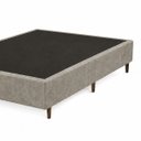 Ver imagem 5 de Base Cama Box Casal 1,38x1,88 Mts Cecilia Vilajo: Suede Crush Cappucino