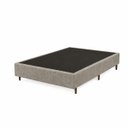 Ver imagem 3 de Base Cama Box Casal 1,38x1,88 Mts Cecilia Vilajo: Suede Crush Cappucino