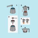 Ver imagem 4 de Cafeteira Italiana 12 Xícaras Café Manual Dispensa Filtro