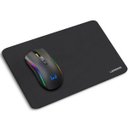 Ver imagem 1 de Kit Mouse 3600dpi 7 Botoes Rgb e Mousepad Armory Warrior Multilaser Mo396