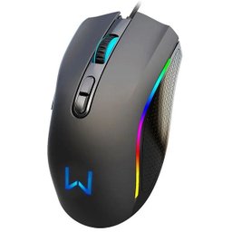 Kit Mouse 3600dpi 7 Botoes Rgb e Mousepad Armory Warrior Multilaser Mo396 - 3