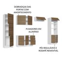 Ver imagem 5 de Armário de Cozinha Completa 330cm Branco/Rustic Stella Madesa 02