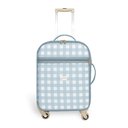 Ver imagem 3 de Lançamento Mala de Rodinha Bordo Vichy Azul Just Baby Mala de Rodinhas Bordo