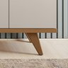 Painel para Tv Leme com Rack Brazos - Colibri Móveis - Freijó/off White - 6