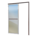 Ver imagem 1 de Porta de Correr Suspensa Vidrao Dir L.25 Mix Corten 210x100 Brimak