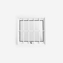 Ver imagem 3 de Janela de Alumínio Maxim Ar 60x60cm com Grade Lux Esquadrias