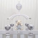 Ver imagem 1 de Mobile para Berço Musical Giratório Urso Balão Cinza