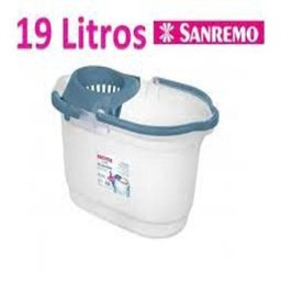 Balde de Limpeza Oval 19 Litros com Escorredor Sanremo - 2