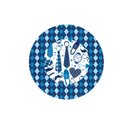 Ver imagem 1 de Kit Sousplat Pai Xadrez Azul - 12 Peças - com Base
