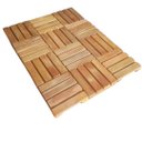 Ver imagem 1 de 12 Placas Mini Decks 20x20 Area Externa de Madeira Garapeira