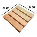 Ver imagem 2 de 12 Placas Mini Decks 20x20 Area Externa de Madeira Garapeira