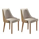 Ver imagem 1 de Conjunto 2 Cadeiras Madeira Maciça Roma