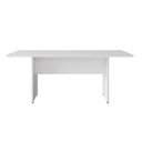 Ver imagem 3 de Mesa de Reunião Escritório 180cm X 80cm Pés Painel F5 Office Cor:branco