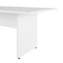 Ver imagem 4 de Mesa de Reunião Escritório 180cm X 80cm Pés Painel F5 Office Cor:branco