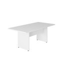 Ver imagem 2 de Mesa de Reunião Escritório 180cm X 80cm Pés Painel F5 Office Cor:branco