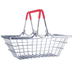 Mini Cesta de Mercado 5540 - Vermelho - Bono