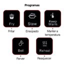 Ver imagem 6 de Cooktop Indução Portátil Ariete 1997-00 1 Boca Vitrocerâmico Preto com Timer 220V