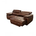 Ver imagem 3 de Sofá Retrátil e Reclinável de Couro Filipinas 2,20 M Soft Tabaco - Mempra Design