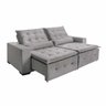 Sofá Spazzio 3 Lugares 1,80cm Retrátil e Reclinável - de Casa Décor e Estofados. - 1