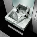 Ver imagem 1 de Bancada em Porcelanato 80cm com Cuba Esculpida Max Yescasa