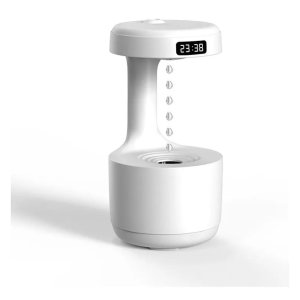Umidificador Difusor Anti Gravidade 800ml Usb com Névoa Flutuante e Led