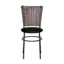 Ver imagem 3 de 2 Cadeiras para Mesa Preta Hawai Avelã:preto
