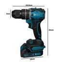 Ver imagem 2 de Parafusadeira Furadeira 2 Baterias 21v Bivolt Embuled