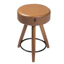 Ver imagem 3 de Puff Banco Decorativo Sala Recepção Paris Courissimo Amarula - Salaone Decor