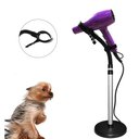 Ver imagem 1 de Suporte Secador Pet Shop Cachorro Gato Animal Flexivel Salao Giratorio Bancada Chao