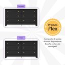 Ver imagem 3 de Cômoda 136cm com 6 Gavetas Flex Multimóveis Preto