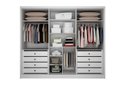 Ver imagem 3 de Guarda Roupa Casal 6 Portas 8 Gavetas - Himalaia-branco - Móveis Novo Horizonte