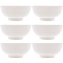 Ver imagem 1 de Conjunto 6 Tigelas Brancas de Porcelana 540ml Bowls Lyor Clean para Sopas Caldos Saladas