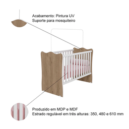 Berço carvalho - doce sonho - 2
