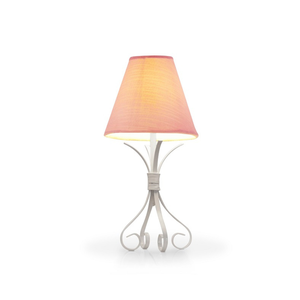 Abajur De Chão Decoração De Luxo Cupula De Tecido:Branco