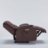 Poltrona do Papai Elétrica Reclinável com Massagem Aquecimento Gambon Entrada Usb/usb-c Pu Marrom Ch - 6