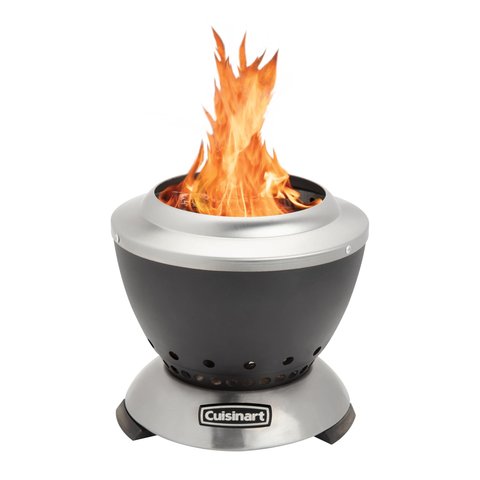 Cuisinart Fire Pit de Mesa 7.5" Cleanburn Smokeless com Base Removível