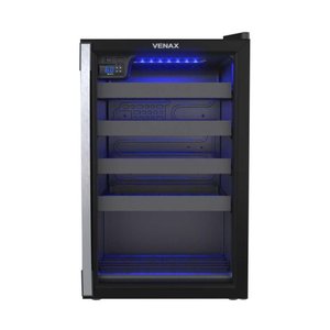 Adega Piubella 100 para 24 Garrafas 82 Litros Preto 220v - Venax