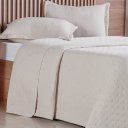 Ver imagem 2 de Kit Colcha Casal Miraggio New Soft 220x240cm Amendoa