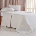 Ver imagem 1 de Kit Colcha Casal Miraggio New Soft 220x240cm Amendoa