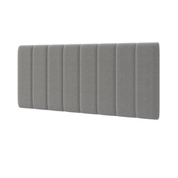 Painel Modulado Nashira 140 / N-038 Bouclê Cinza - 1