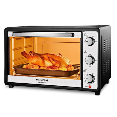 Forno Elétrico Mondial 52l Grand Family Ii Fr-52 127v/60hz
